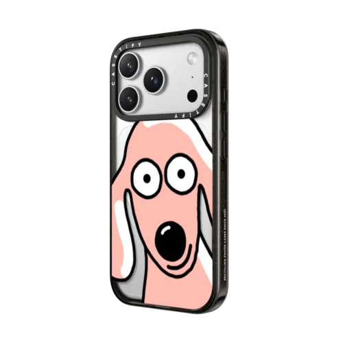 Dog Selfie | iPhone 17 Pro Max / Impact Case MagSafe Compatible / Black | Image 2