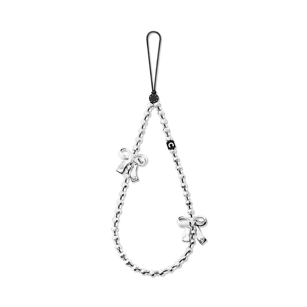 Bow Phone Charm - Metallic Bows | Image 1