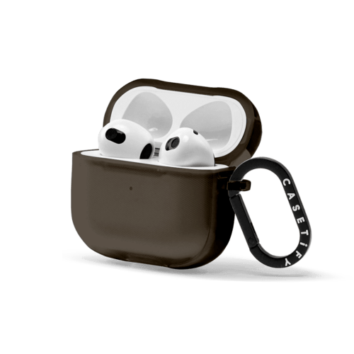 SEA logo AirPods case | AirPods (3rd Generation) / Earbuds Impact Case / Black | Image 2