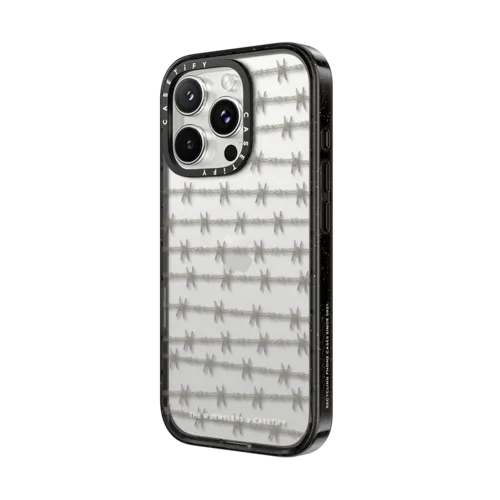 Barbed Wire | iPhone 16 Pro Max / Impact Case / Black | Image 2
