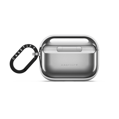 LIVE FOR MY CAT | AirPods Pro 3 / Earbuds Mirror Case / Silver | Image 3