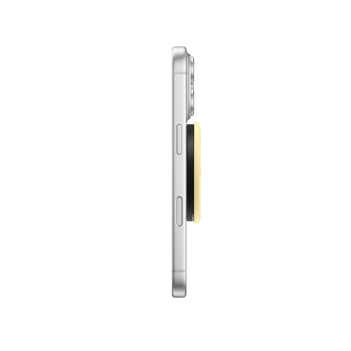 Snappy Ripple Grip Stand MagSafe Compatible - Sorbet Yellow