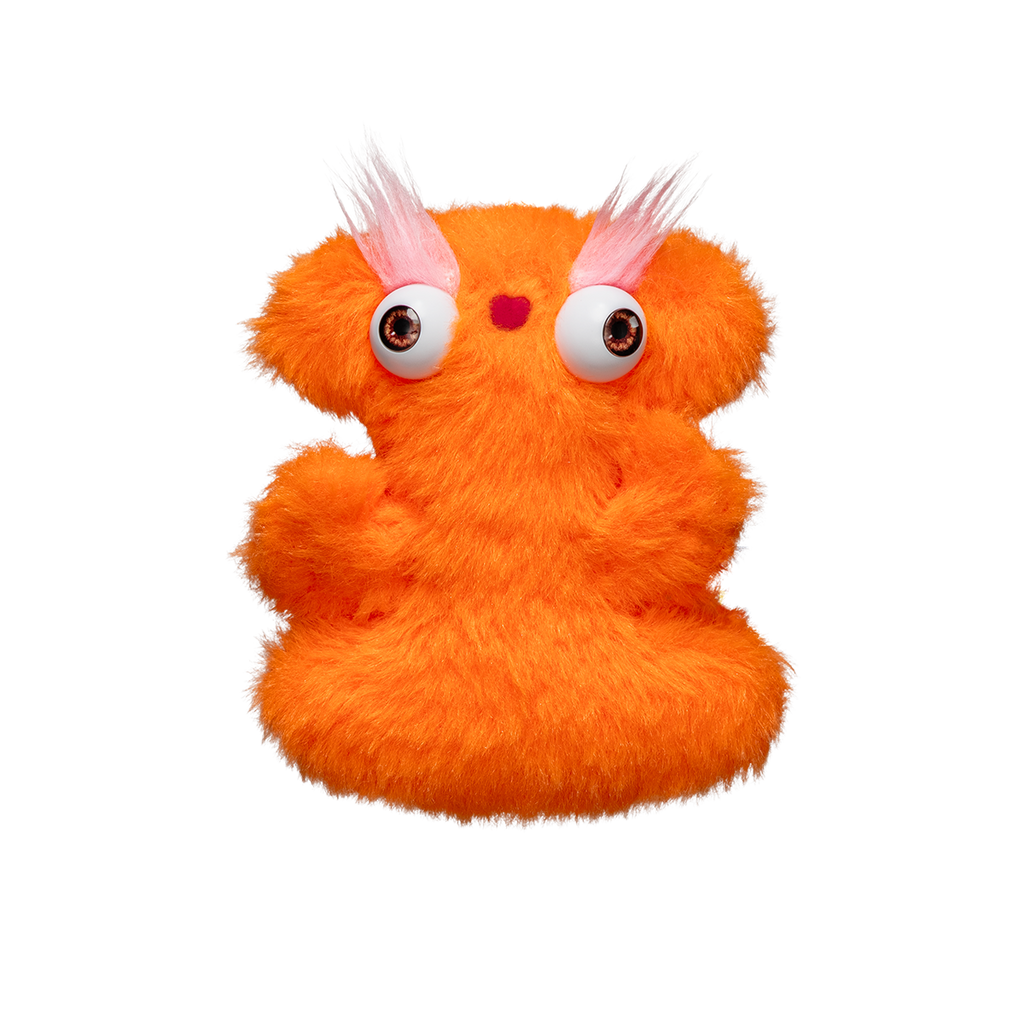 Plushmate Alphabet I with Strap + Carabiner - Orange | Image 1