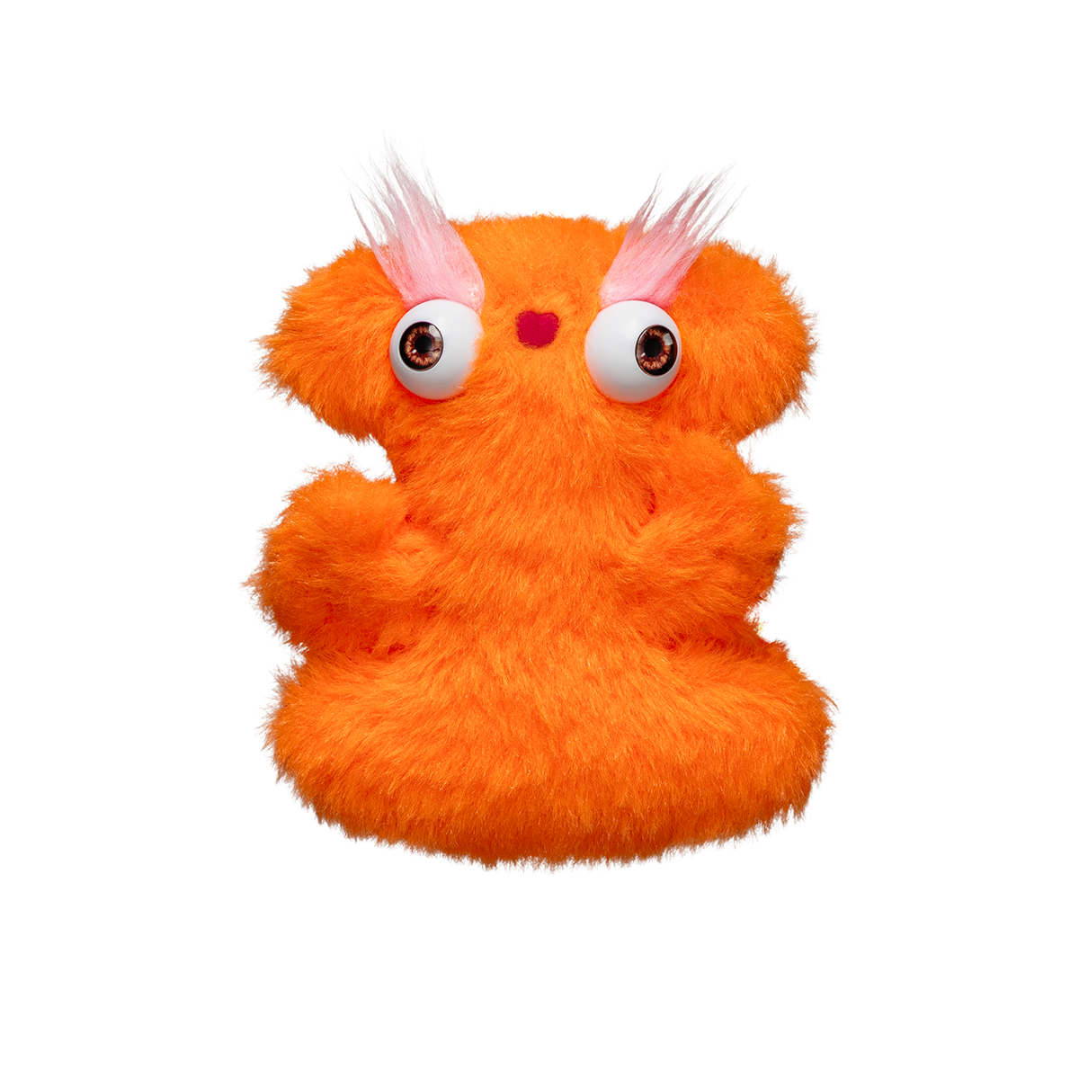 Plushmate Alphabet I with Strap + Carabiner - Orange | Image 1