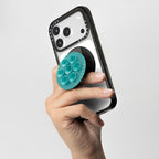 Snappy Snap & Stick Grip Stand MagSafe Compatible - Mint Blue