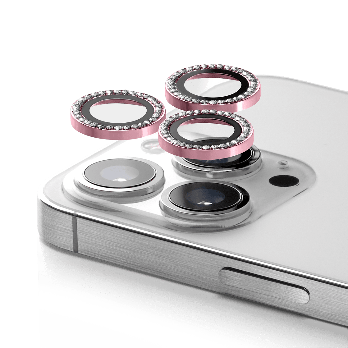 iPhone 16 Pro & 16 Pro Max Camera Lens Gem - Sakura Pink | Image 1