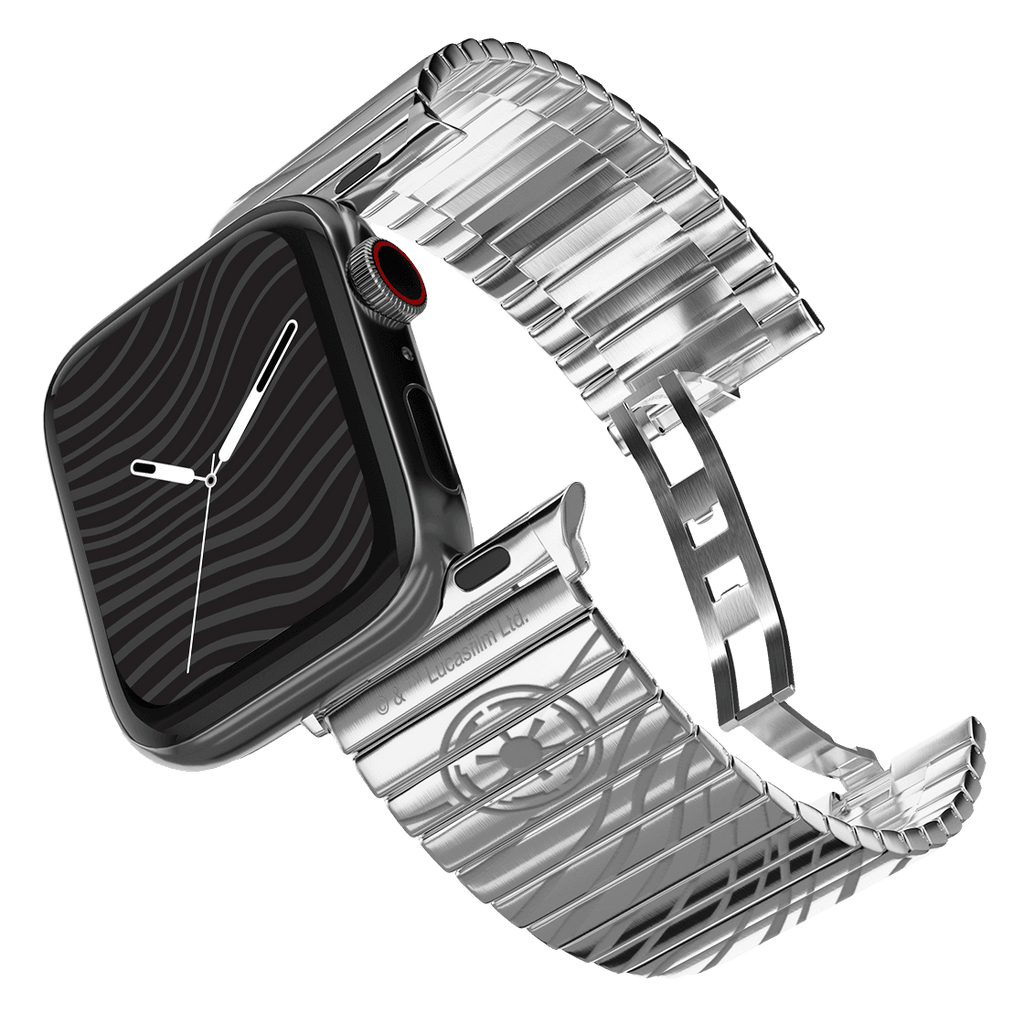 Beskar Monolink Watch Band 45mm (Series 7-9) - Silver | Image 1