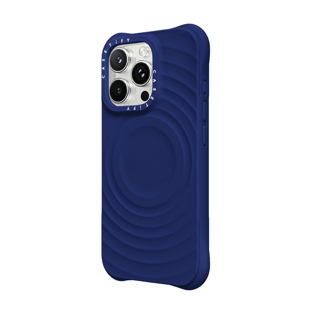 Ripple Case - Navy Blue - iPhone 16 Pro Max