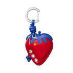 Puffy Strawberry Bag Charm - Strawberry Red | Image 1