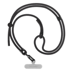 Rope Cross-body Strap - Black (6mm)