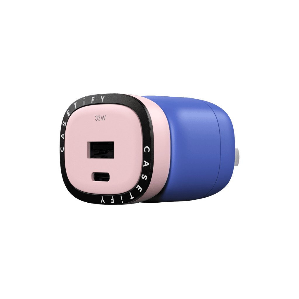33W Fast Charger - Pink/Blue | Image 1