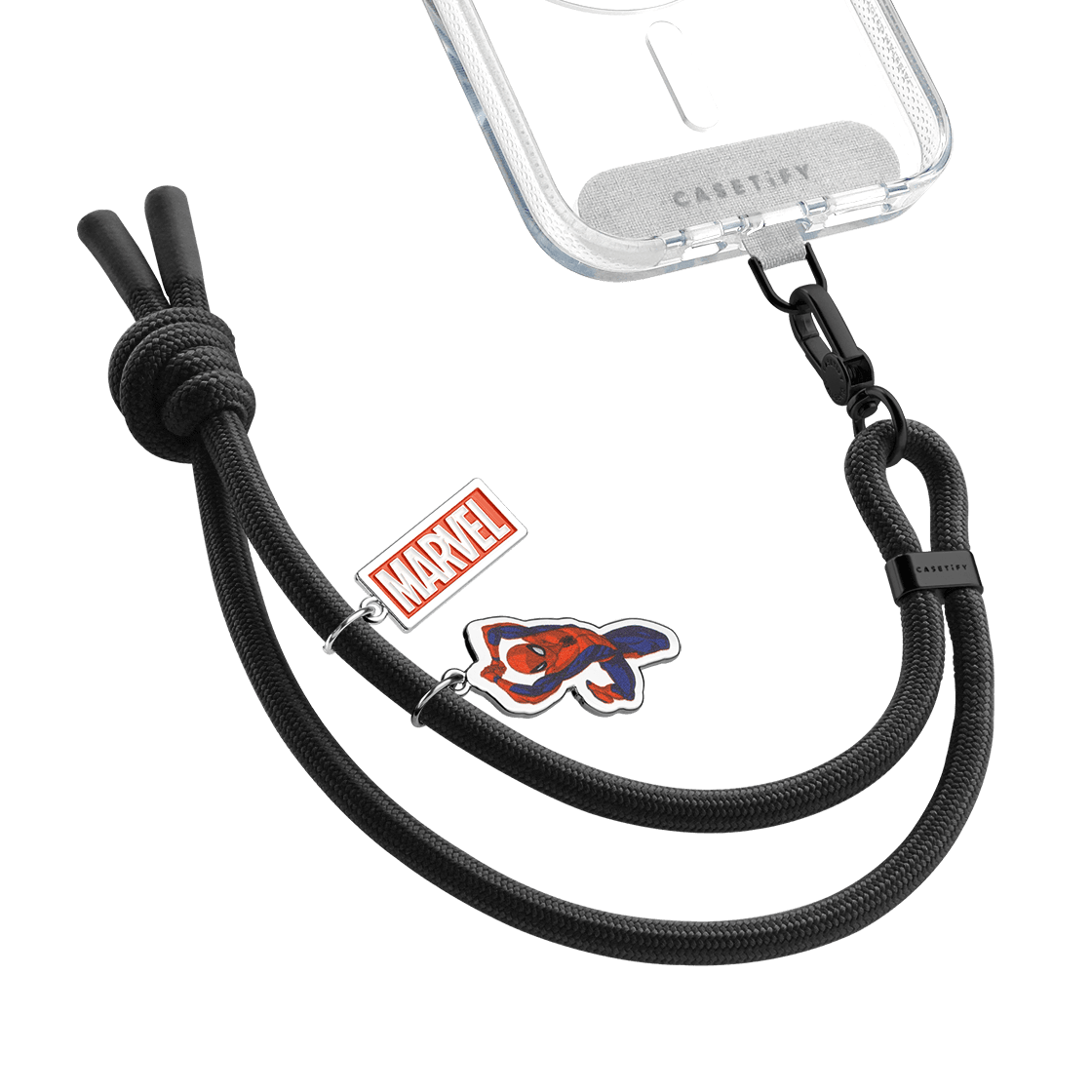 Spider-Man Charm with Rope Wrist Strap | Image 1