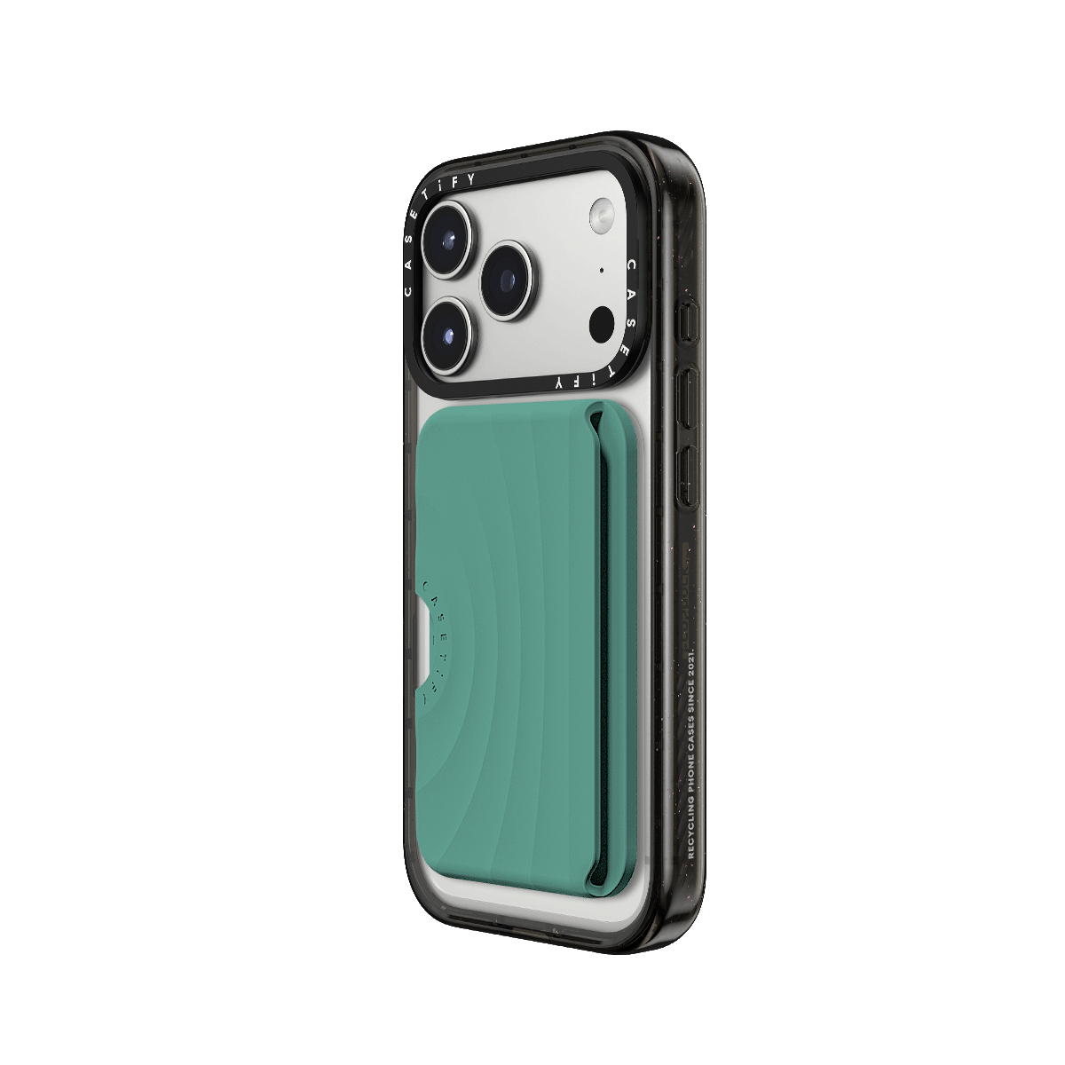 Snappy Ripple Wallet MagSafe Compatible - Bottle Green