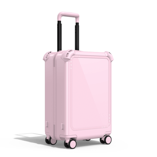 Lobster Pop | 21" Carry-On Suitcase / Bounce Suitcase / Glossy Primrose Pink | Image 2