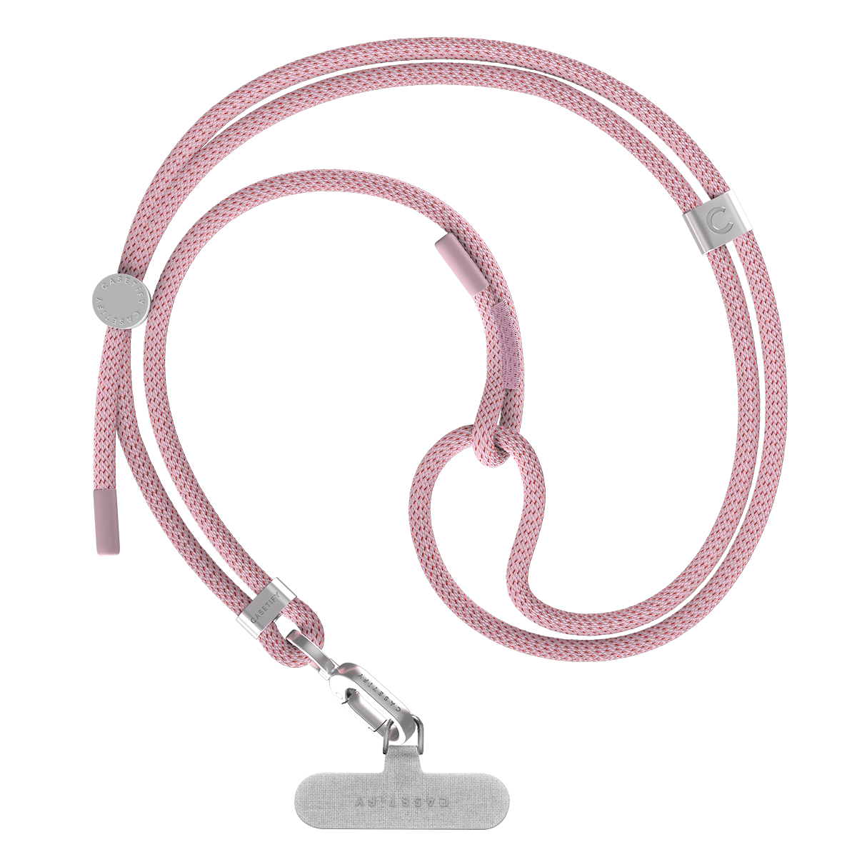 Rope Cross-body Strap - Pink (6mm)