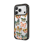 Spring Butterflies | iPhone 17 Pro Max / Impact Case MagSafe Compatible / Black | Image 2