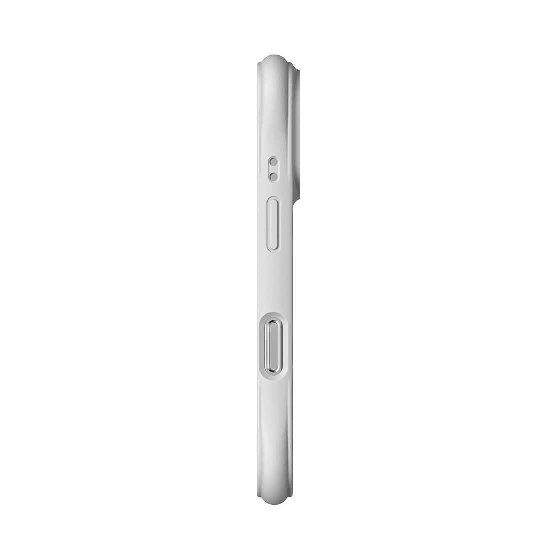 2-in-1 Essentials Set - Ripple Case - White - iPhone 16 Pro & Rope Cross-body Strap - Heather Grey (Double End)