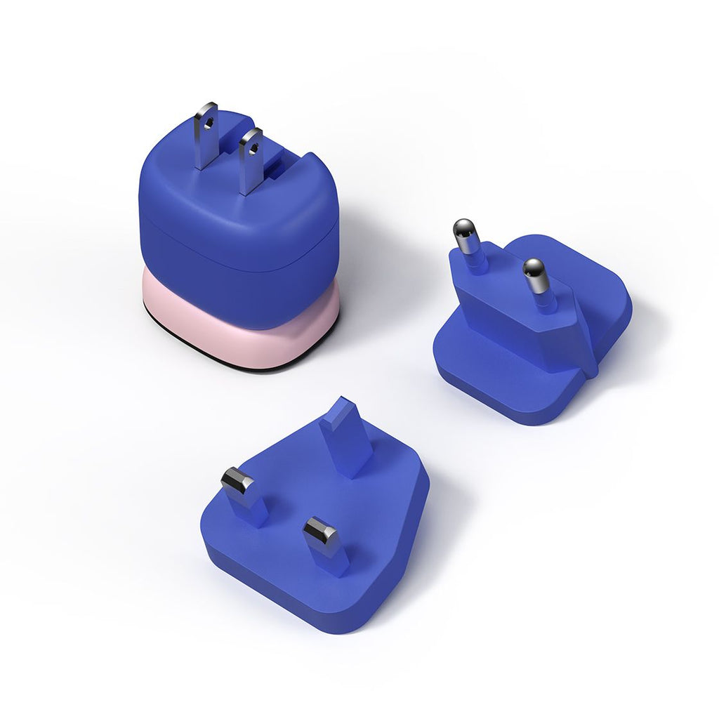 33W Fast Charger - Pink/Blue