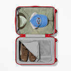 Winter Wonderland | 21" Carry-On Suitcase / Bounce Suitcase / Cherry Red | Image 2