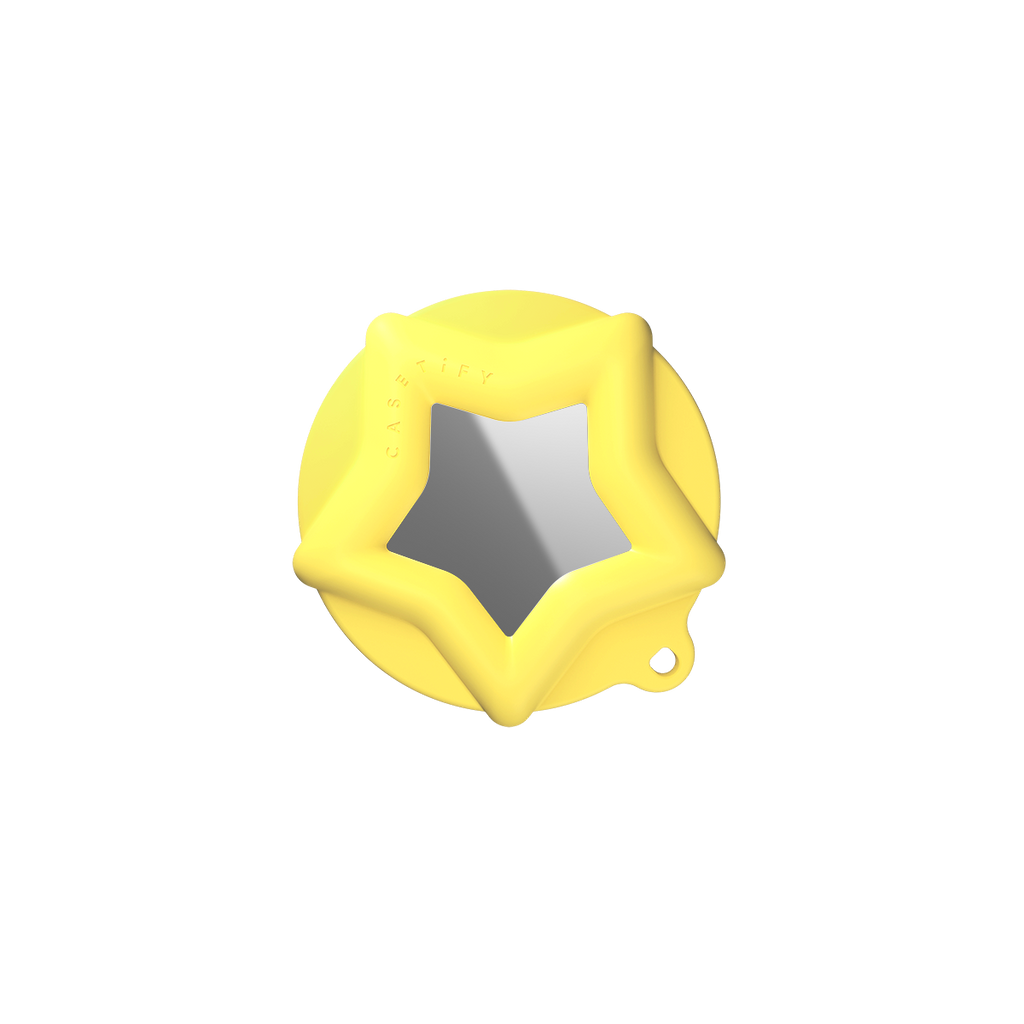 Snappy Candy Mirror Grip Stand - Yellow