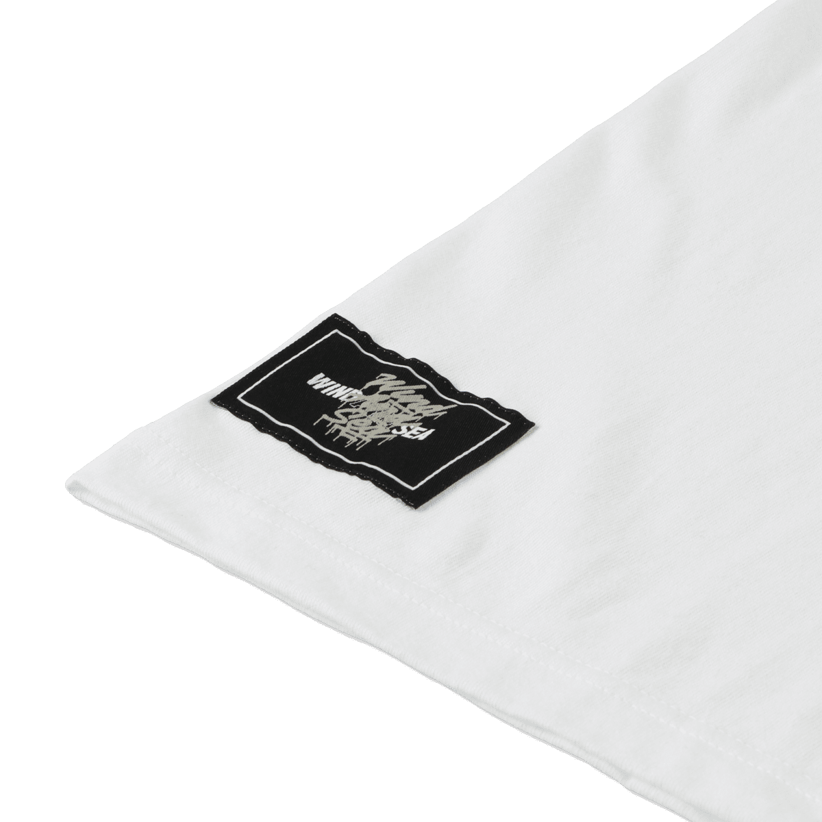 WDS x CASETiFY T-shirt Triple Name Main Logo White L
