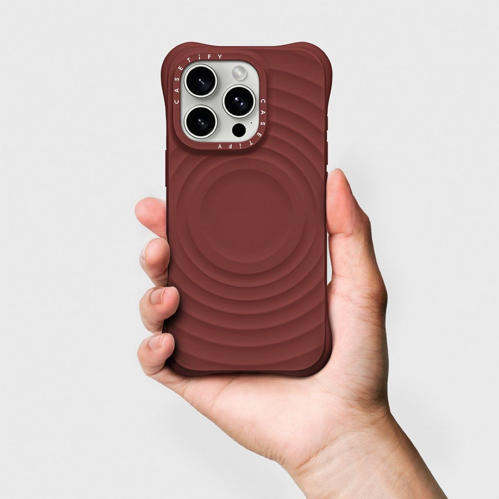 Ripple Case - Dark Cherry - iPhone 16 Pro