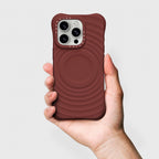 Ripple Case - Dark Cherry - iPhone 16 Pro