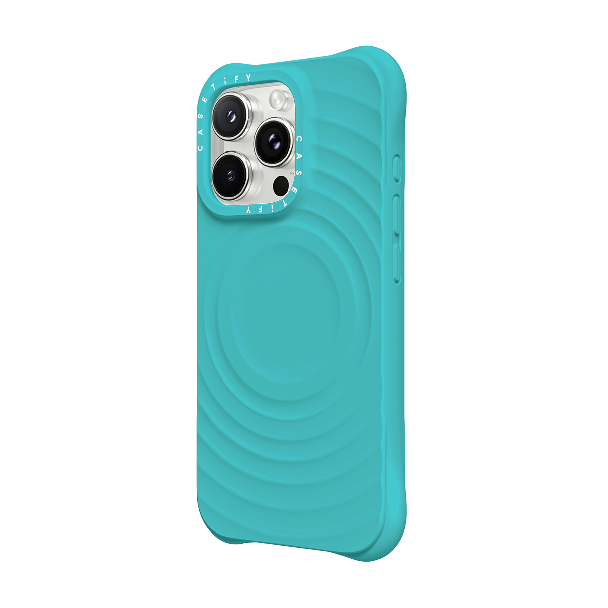 iPhone 16 Pro - Ripple Case - Mint Blue