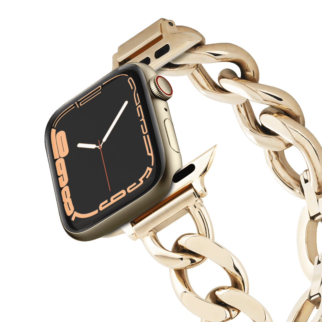 Chain Bracelet 45mm (Series 7-9) - Gold | Image 1