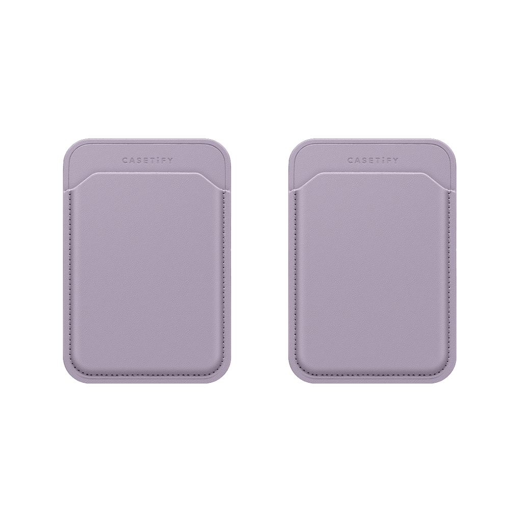 Snappy Wallet Duo Set - BioVeg Wallet MagSafe Compatible (Lilac/Green x2) | Image 1
