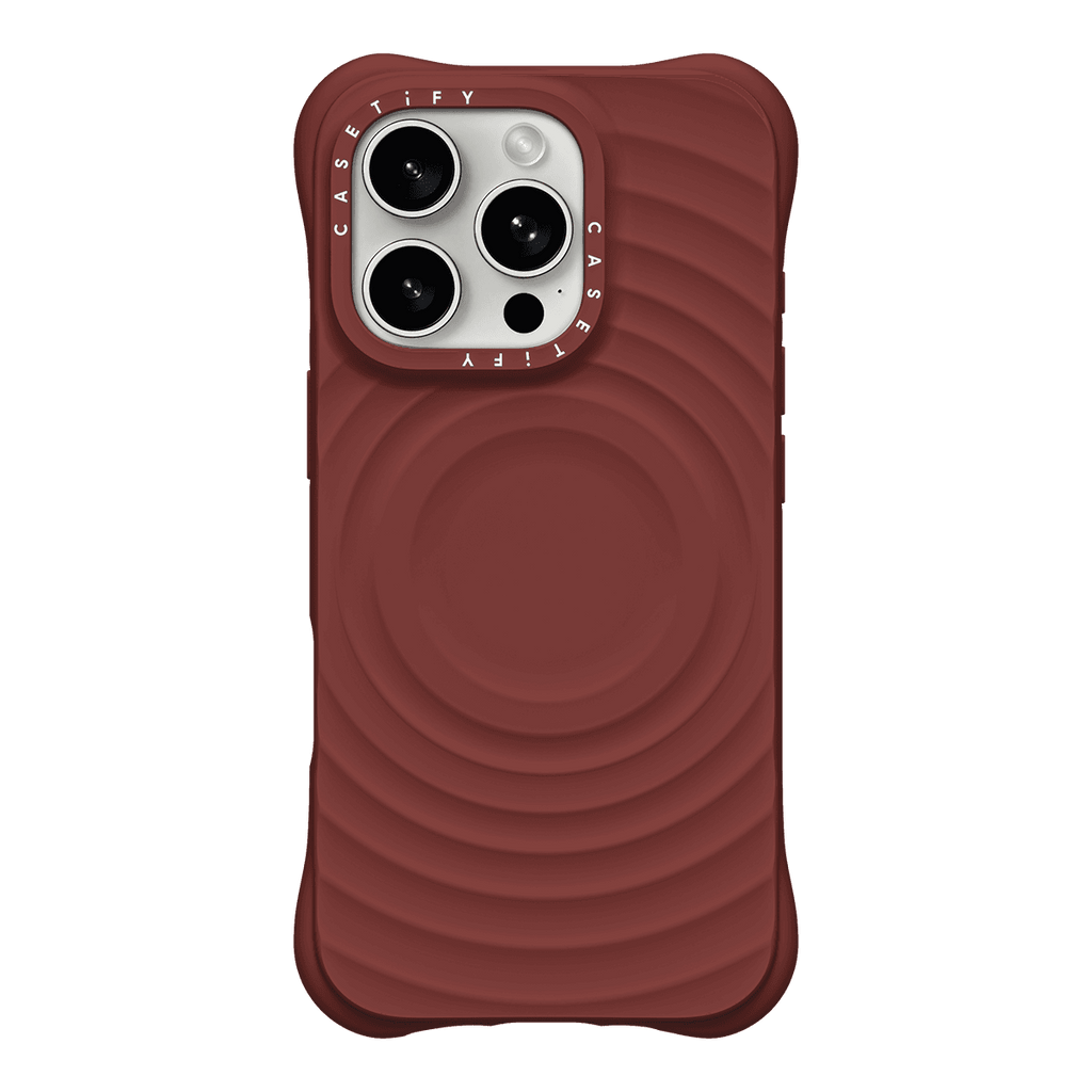 Ripple Case - Dark Cherry - iPhone 16 Pro  | Image 1