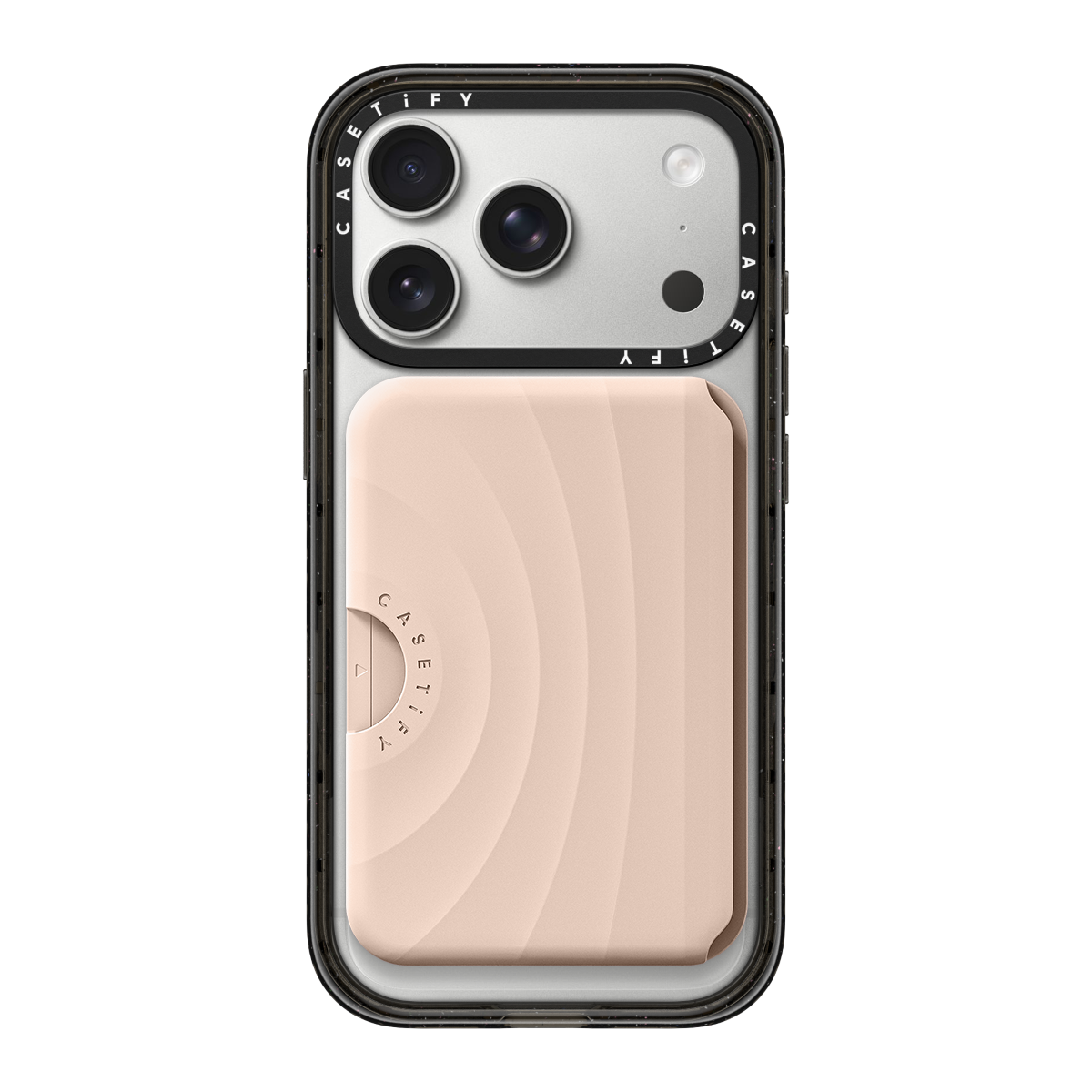 Snappy Ripple Wallet MagSafe Compatible - Oat | Image 1