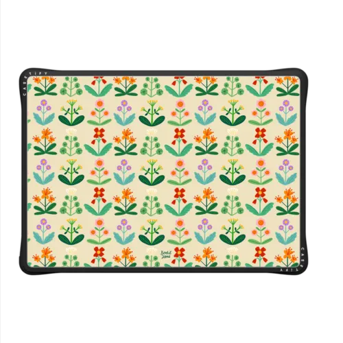 FANCY FLORAL | MacBook Pro 14-inch (M1 - M5) / MacBook Impact Case / Black | Image 2