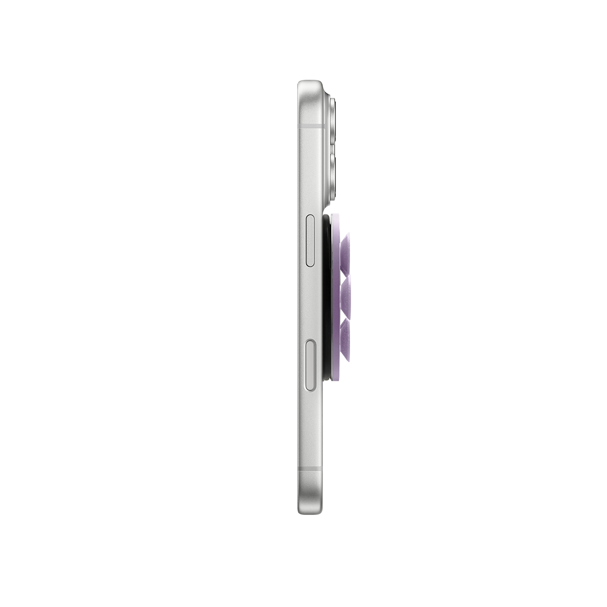 Snappy Snap & Stick Grip Stand MagSafe Compatible - Lavender
