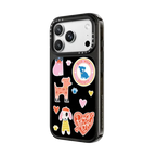 Dog Mom Stickers | iPhone 18 Pro Max / Impact Case MagSafe Compatible - Glossy / Glossy Black | Image 2
