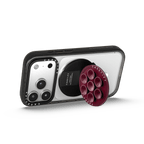 Snappy Snap & Stick Grip Stand MagSafe Compatible - Mulberry