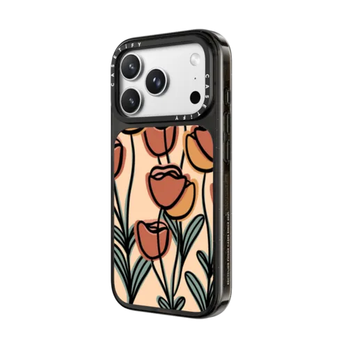A Flower For You by aLILscribble | iPhone 18 Pro Max / Impact Case MagSafe Compatible - Glossy / Glossy Black | Image 2