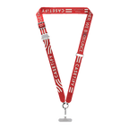Team CASETiFY Slogan Cross-Body Strap - Red