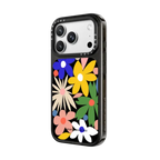 Ayumi Takahashi- Big Flowers | iPhone 18 Pro Max / Impact Case MagSafe Compatible - Glossy / Glossy Black | Image 2