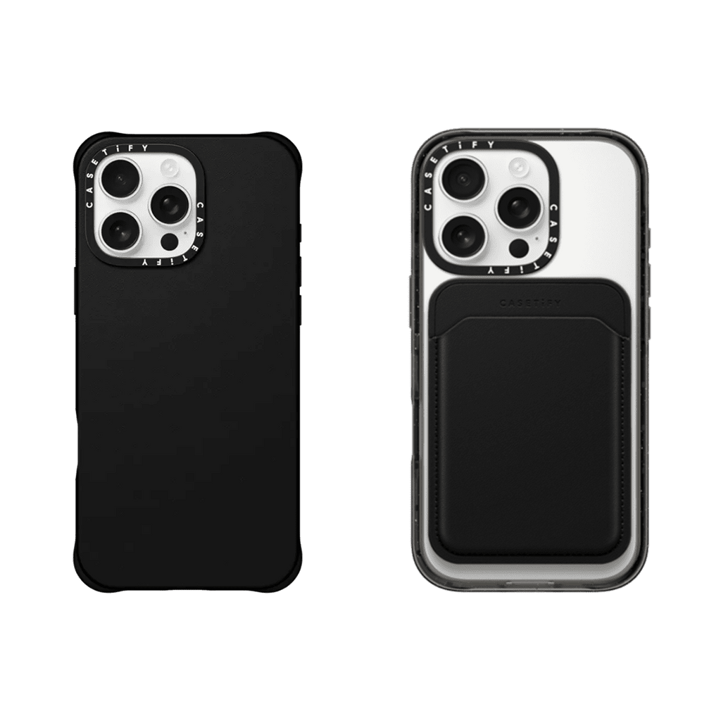 2-in-1 BioVeg Set - iPhone 16 Pro Max (Black) & Snappy Wallet (Black) | Image 1