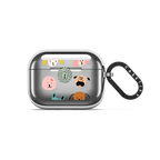 Dog Faces | AirPods Pro 3 / Earbuds Mirror Case / Silver | Image 1