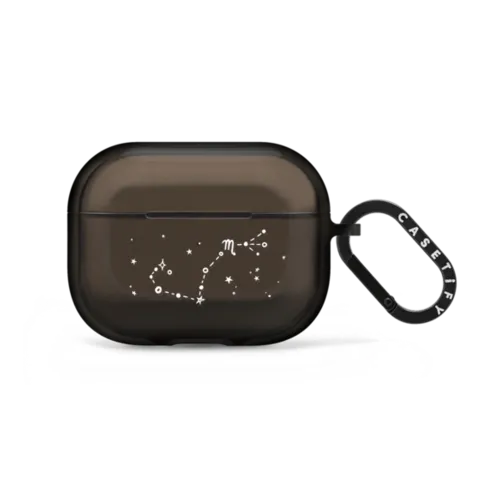 Scorpio Constellation | AirPods Pro 2 / Earbuds Impact Case / Black | Image 1