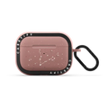 Pisces Constellation | AirPods Pro 2 / Earbuds Bounce Case / Matte Dusty Rose | Image 1