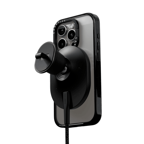 KYUBI Cross | PowerThru Wireless Car Charger / PowerThru Wireless Car Charger MagSafe Compatible  / Black | Image 3
