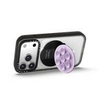 Snappy Snap & Stick Grip Stand MagSafe Compatible - Lavender