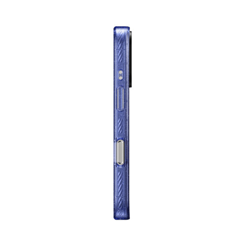 LIL AFFIRMATION NO.1 by aLILscribble | iPhone 16 Pro / Impact Case MagSafe Compatible / Glitter Indigo | Image 3