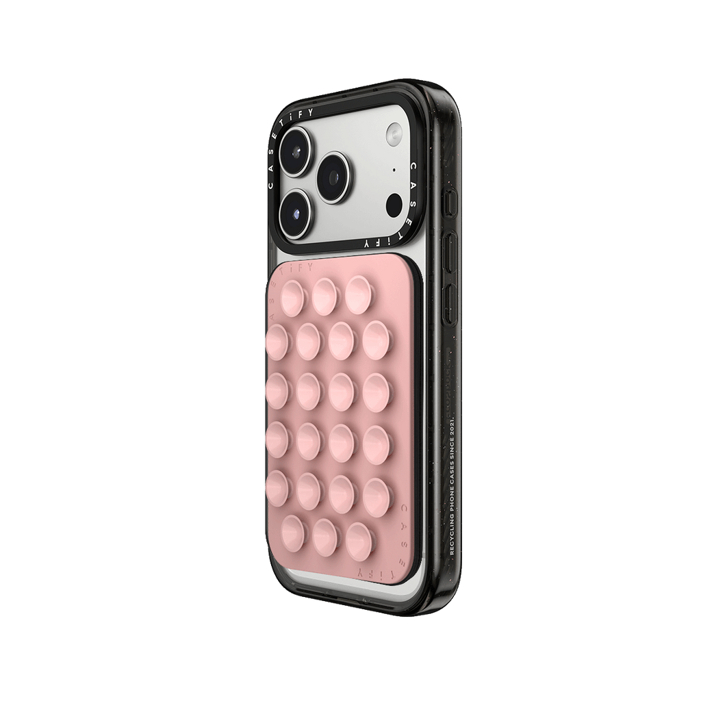 Snappy Snap & Stick Cardholder Stand MagSafe Compatible - Primrose Pink