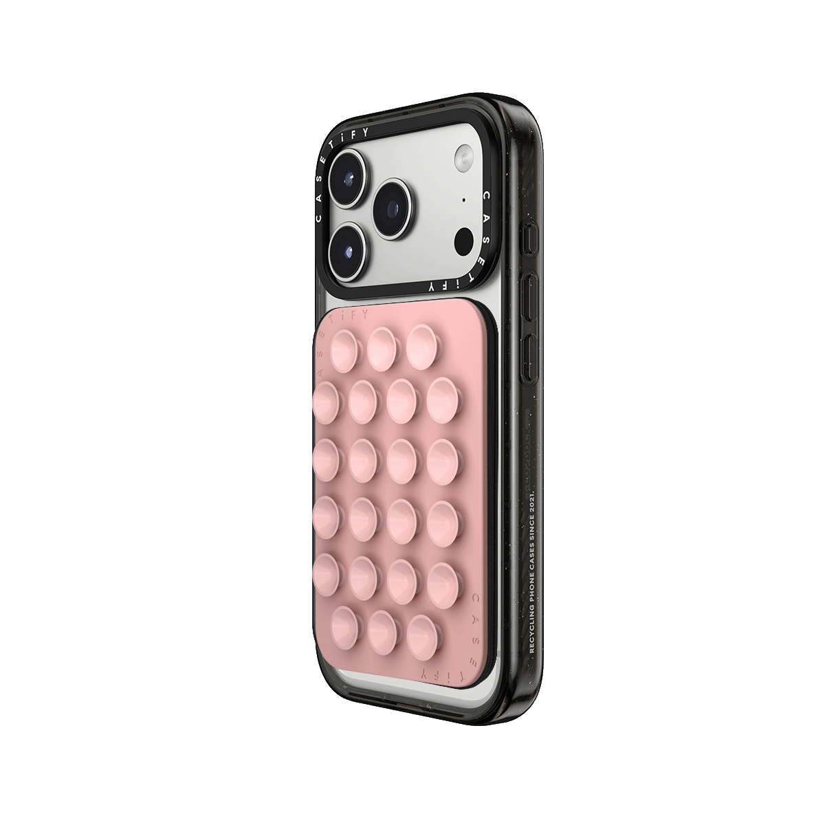 Snappy Snap & Stick Cardholder Stand MagSafe Compatible - Primrose Pink