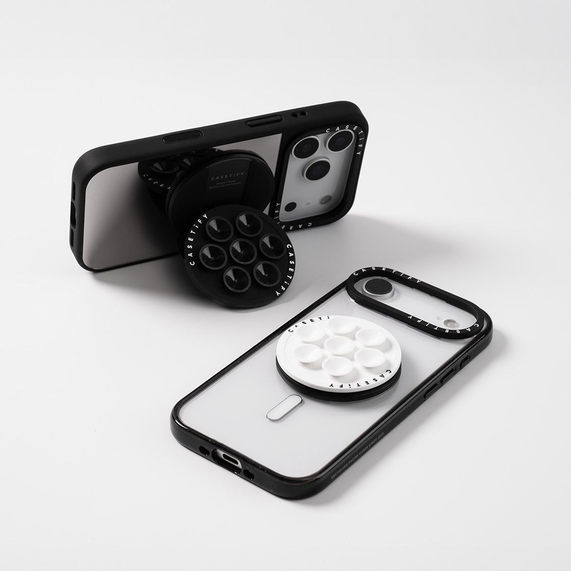 Snappy Snap & Stick Grip Stand MagSafe Compatible - Oat