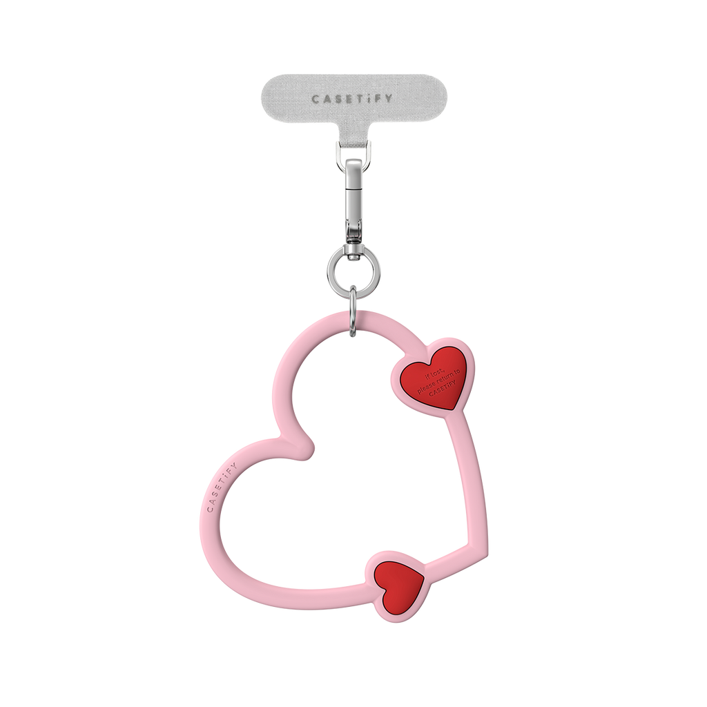 Heart Phone Wristlet - Pink Passion